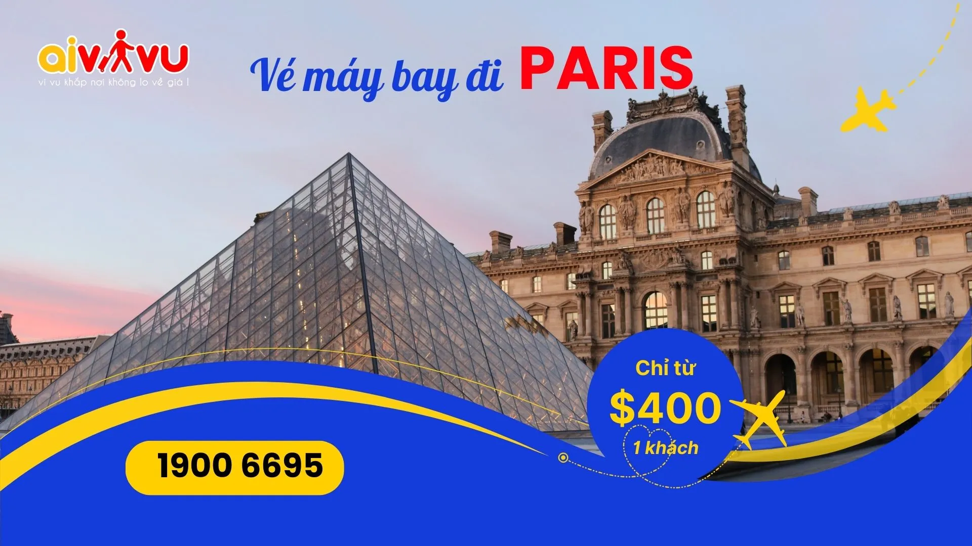 Giá vé máy bay khứ hồi đi Paris từ 12.801.799₫ – Tìm vé rẻ nhất ngay hôm nay