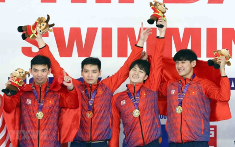 Kết quả bảng tổng sắp huy chương SEA Games 21 2024